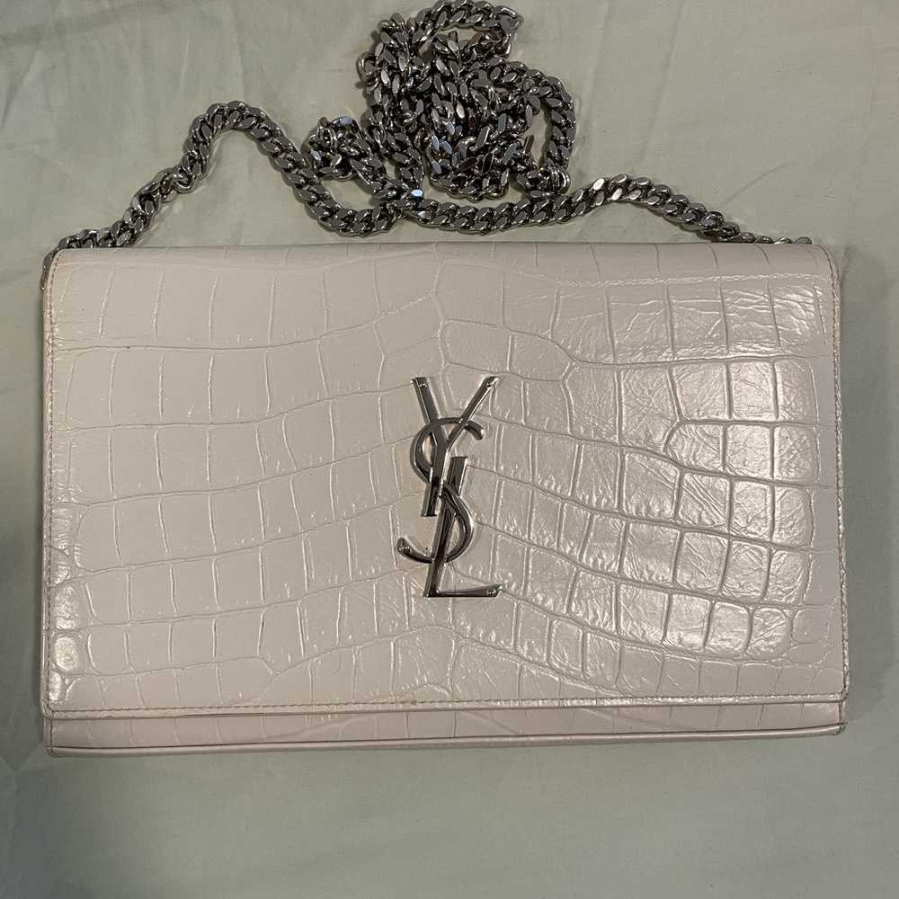 SOLD Saint Laurent Wallet Blanc Vintage